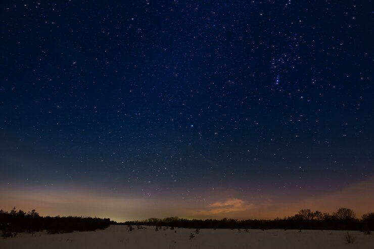 夜空の星