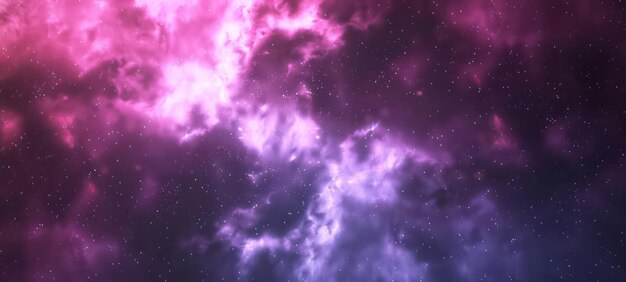 Stars in the night skyblue and purple background