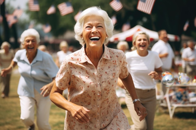 Photo stars stripes and smiles usa 4th of july independence day celebrations embracing american symbols flagwaving festivities and the joyous spirit of freedom and unity nationwide