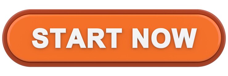 Photo start now button 3d illustration