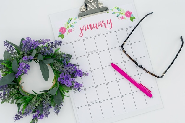 Фото С началом нового месяца январь 2019 календарная планировка
