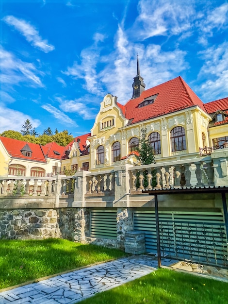 Photo state castle kynzvart spa town marianske lazne marienbad czech republic