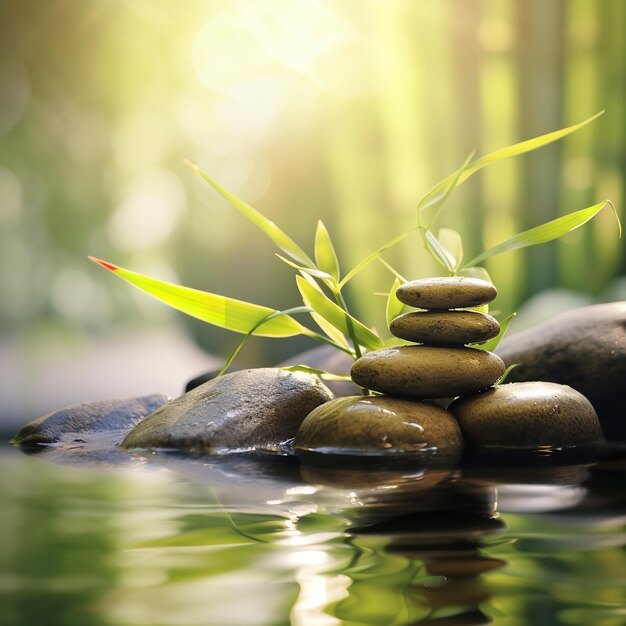 Stati della mente meditazione feng shiur rilassamento natura ai generativa