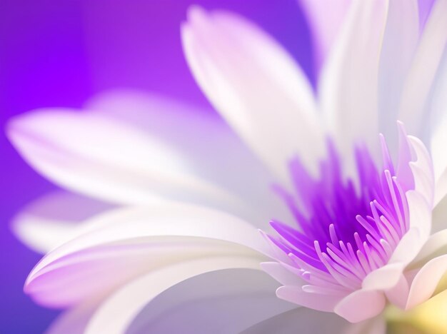 Statice serenity abstract gradient background with statice flower