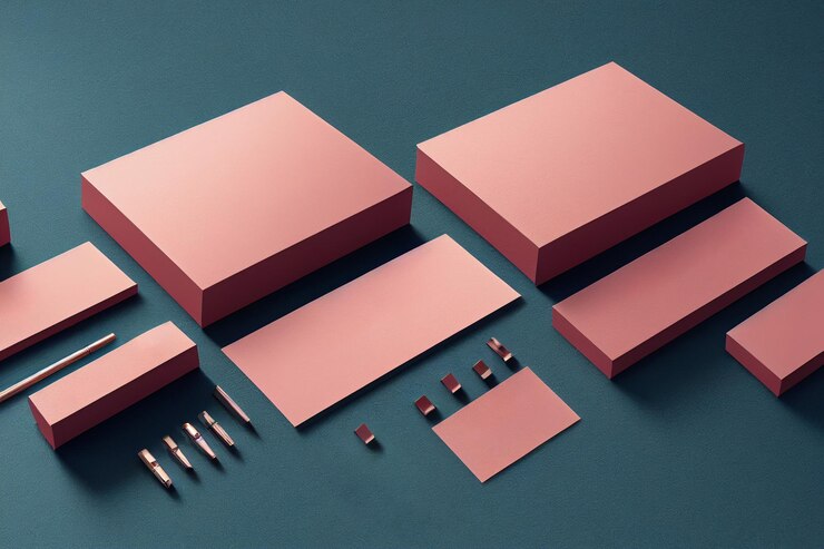 Foto stationaire set mockup achtergrondafbeelding sjabloon