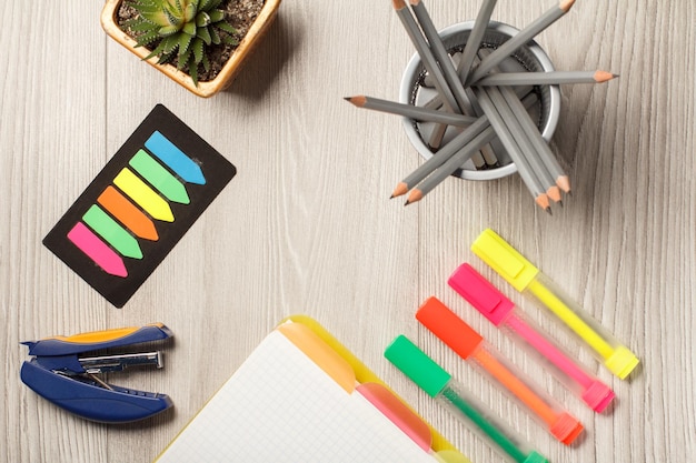 Stationery set for school and office work