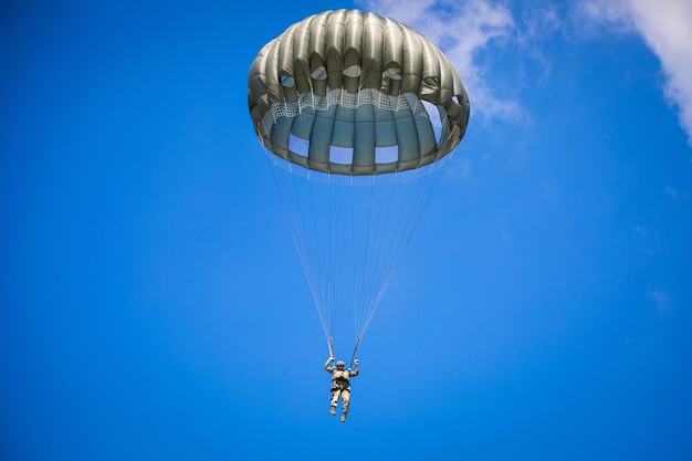 Statische lijn parachute