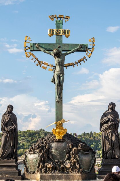 Photo statue against sky