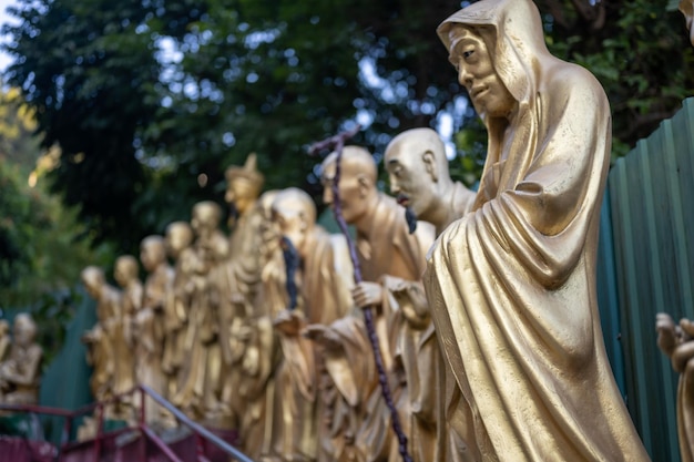 Photo statue of angel sculpture