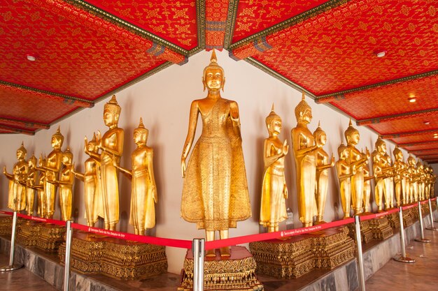 Statue of buddha in temple