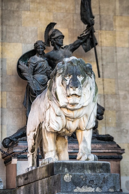 Photo statue of fountain