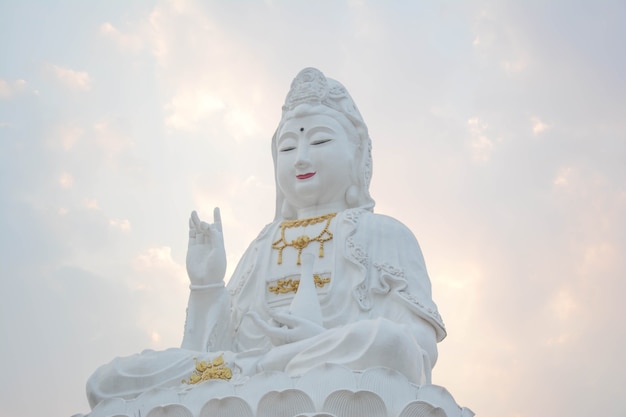 A Statue of GuanYinGuanyin is the Buddhist Bodhisattva associated with compassion