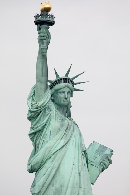 Foto statua della libertà contro il cielo