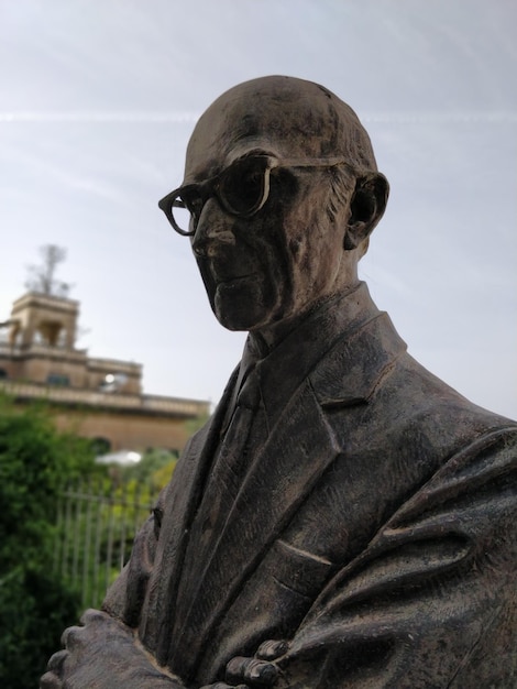 Foto la statua della libertà contro il cielo