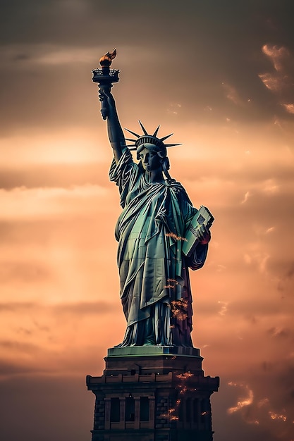 自由の女神アメリカ独立記念日