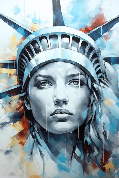 Statue of liberty art