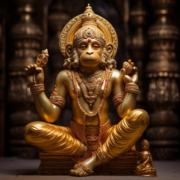 Statue of lord hanuman ji