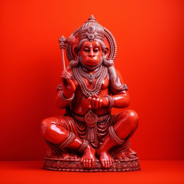 Statue of lord hanuman ji