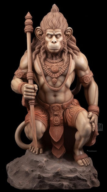 Statue of lord hanuman ji