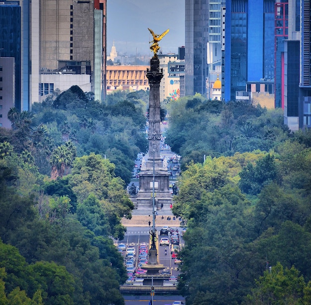 Photo statue in mexico city