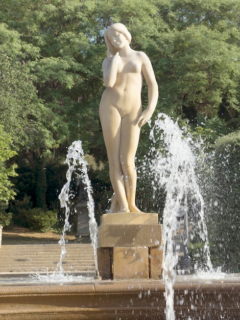 Statue of Naked Woman