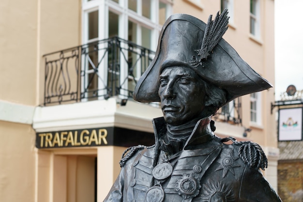 Statue of Nelson in London