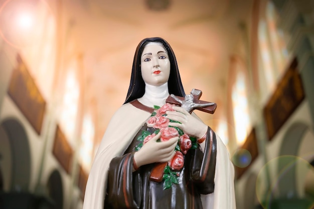 Statue of Saint Therese of the Child Jesus Therese of Lisieux