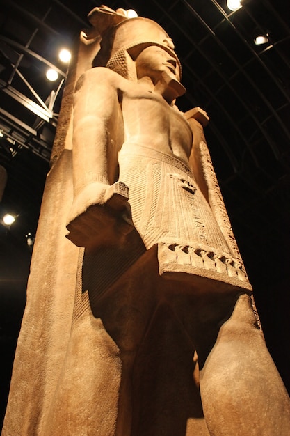 Photo statue of seti ii