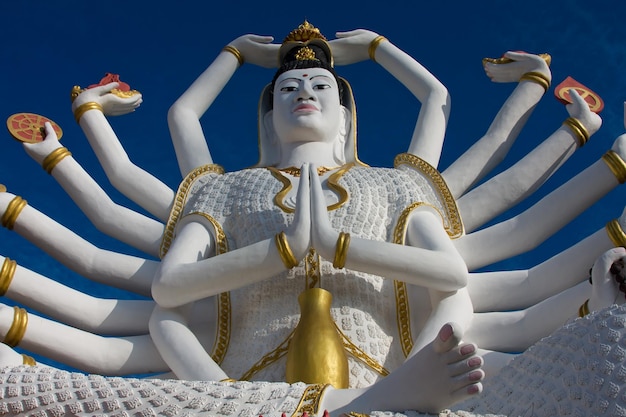 Statue of Shiva on Koh Samui island in Thailand