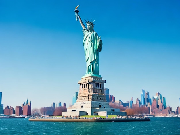 The Statueof Libertyin New York UnitedStates Generative AI