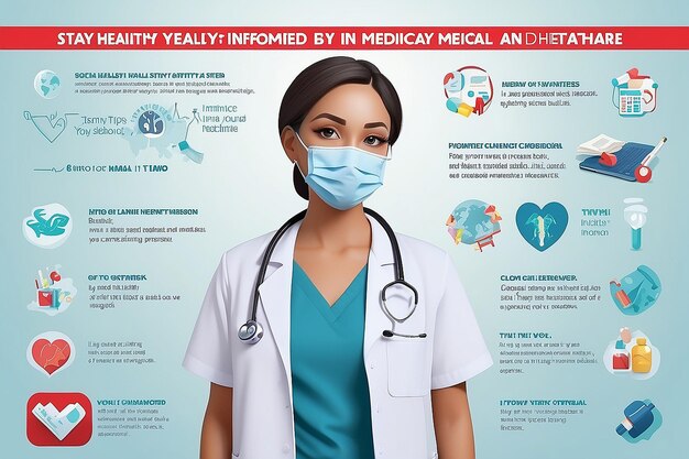 Photo stay healthy stay informed