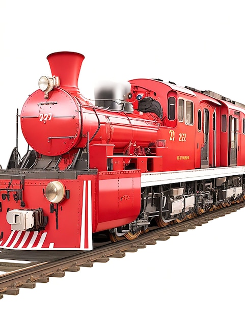 steam locomotive train vintage style generator by AI
