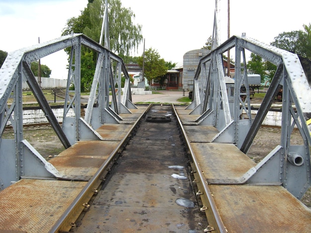 Steam locomotives on repair in locomotive depot