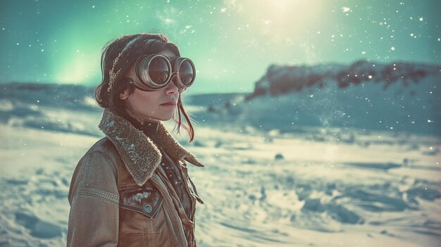 Photo steam punk woman