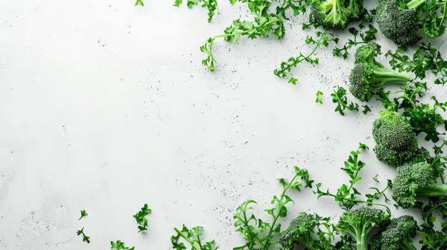 Steamed broccoli on white background