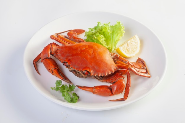 Steamed Crab Seafood