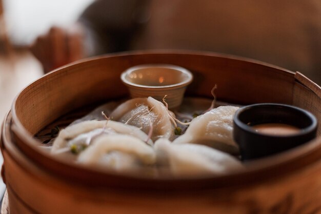 Steamed dumplings