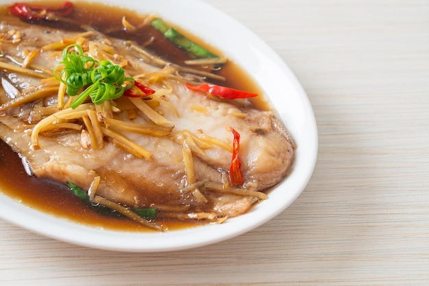 Рыба на пару с соевым соусом – азиатская кухня