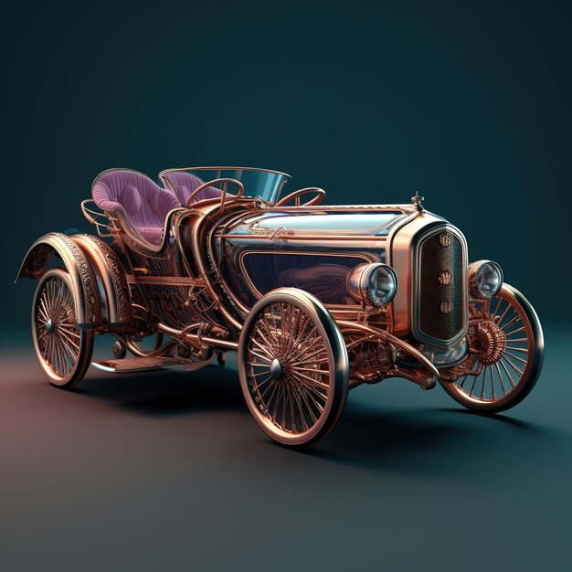 steampunk car