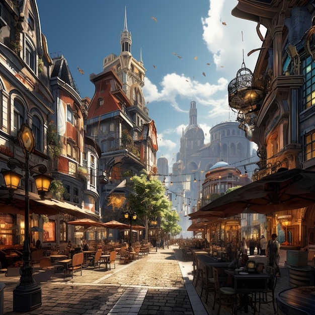 Steampunk City