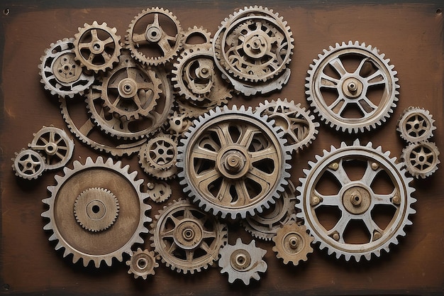 Steampunk Gear Wall Art