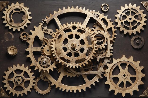 Steampunk Gear Wall Art