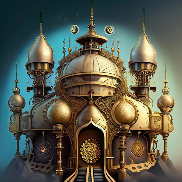 steampunk mosque