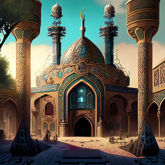 стимпанк мечеть
