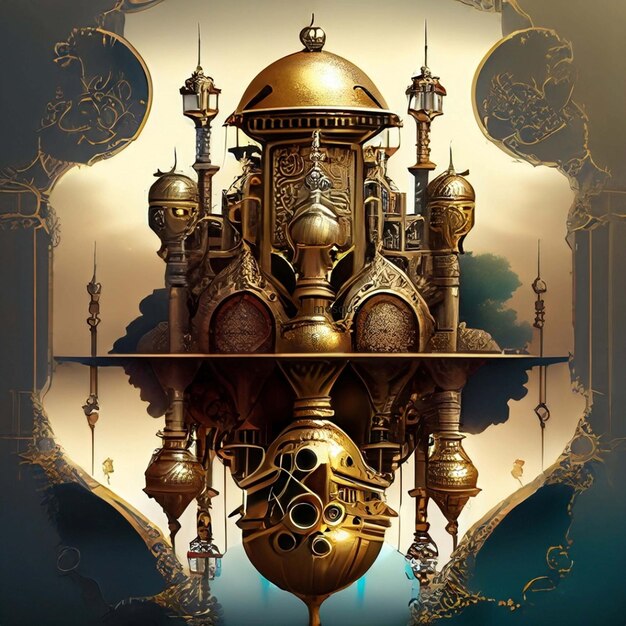 steampunk mosque