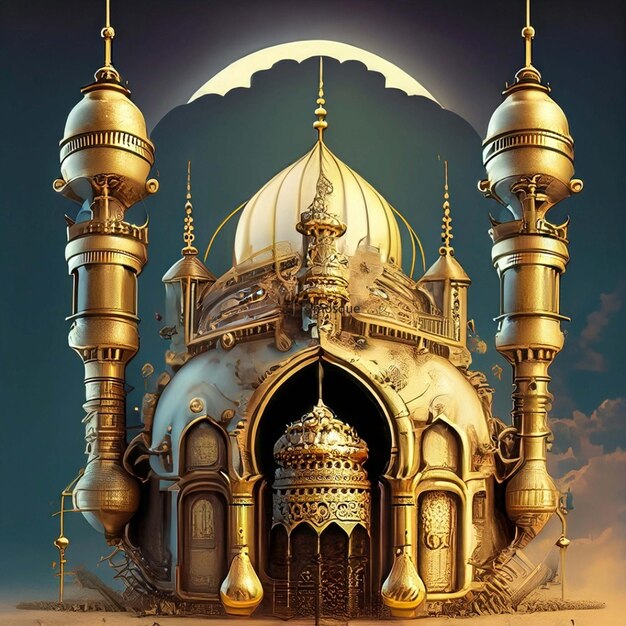 steampunk mosque