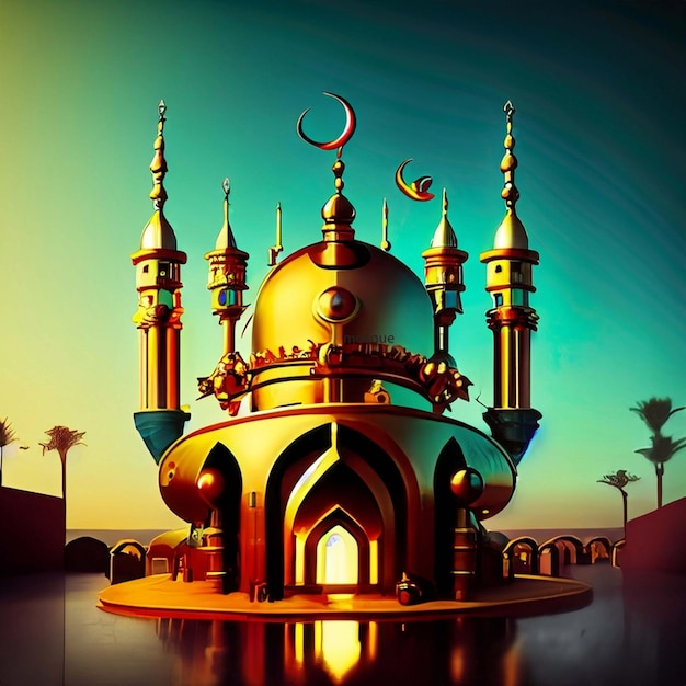 Steampunk mosque