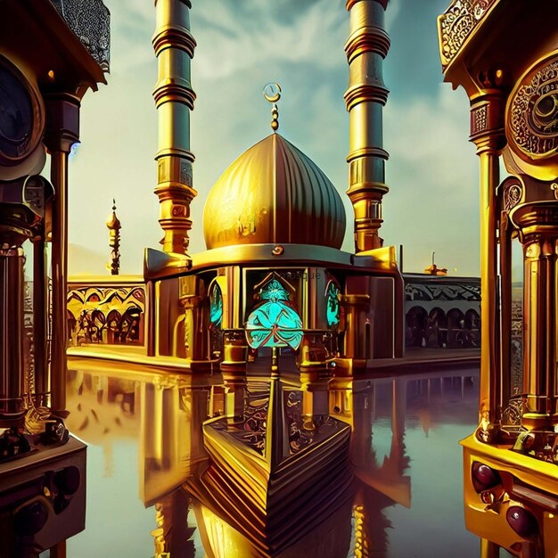 Steampunk mosque