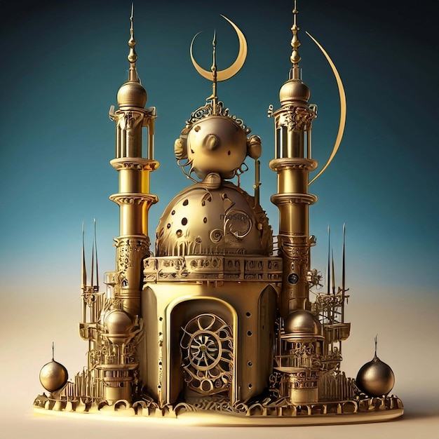 Steampunk mosque