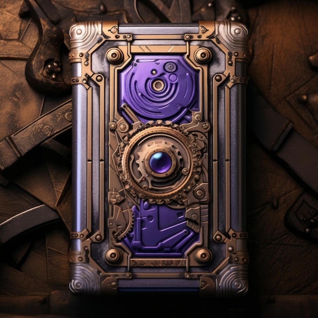 Photo steampunk revamped unveiling the blurple nvme 2230 ssd box cover